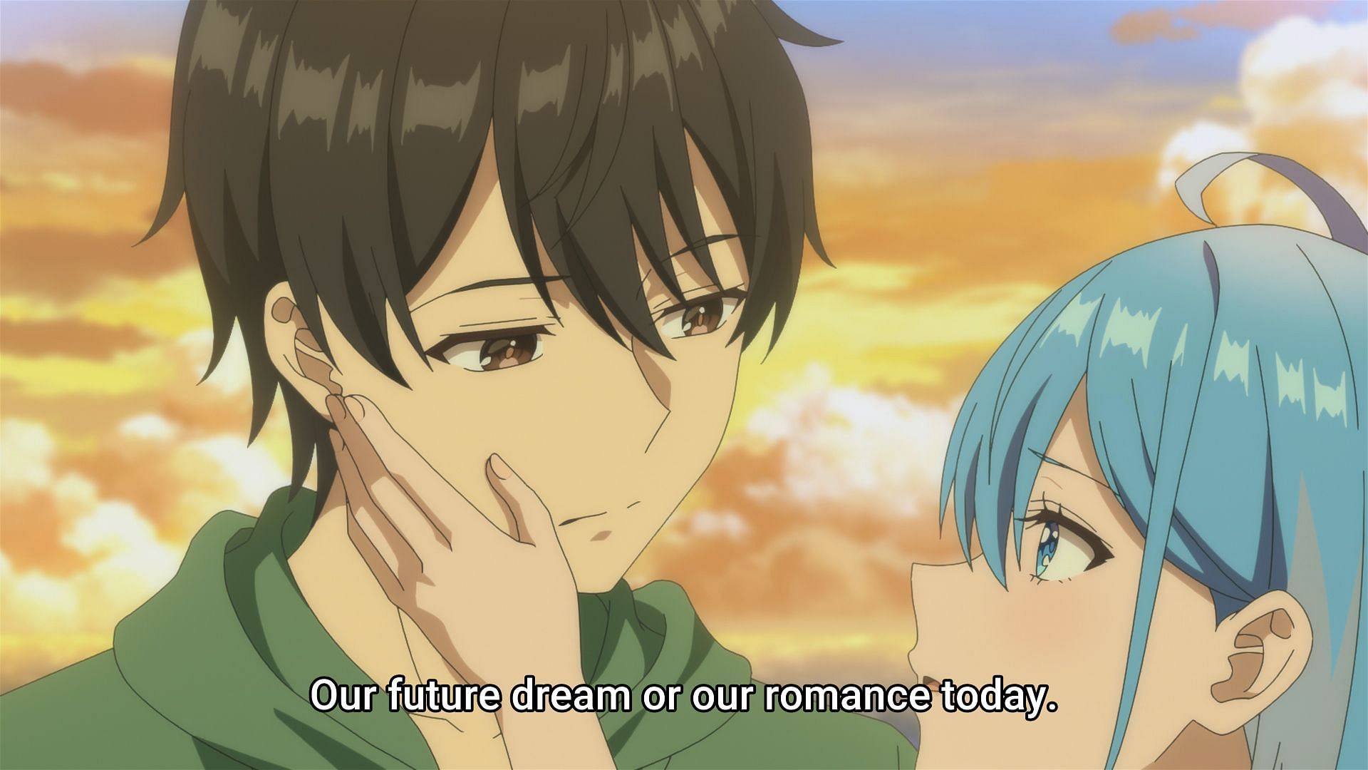 Yuu and Himari bid their goodbyes (Image via J.C.Staff)